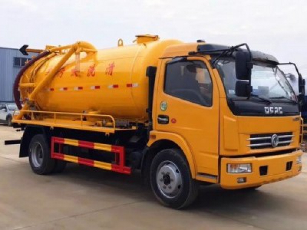 國六東風大多利卡一體罐清洗吸污車 9方