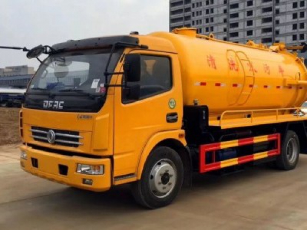 國六東風大多利卡一體罐清洗吸污車 9方