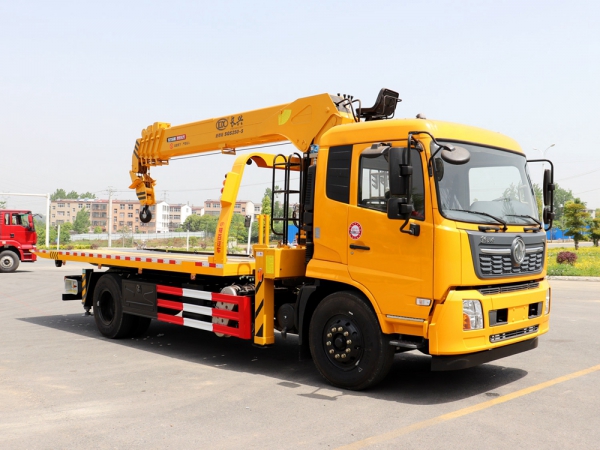 東風(fēng)天錦VR10噸直臂式（清障帶吊）