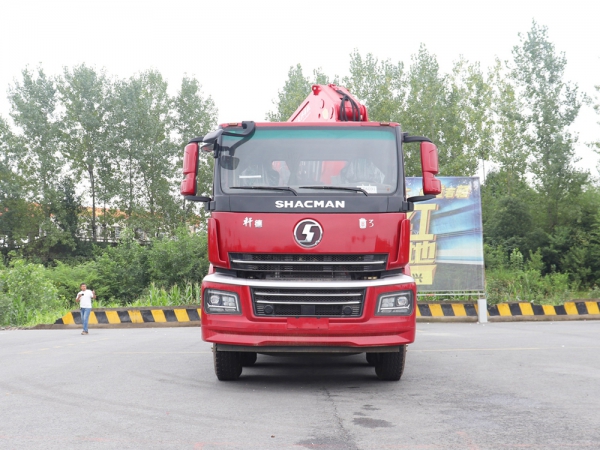 陜汽軒德翼前四后八40噸折臂隨車吊