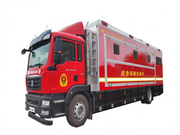 中振漢江被服洗滌車